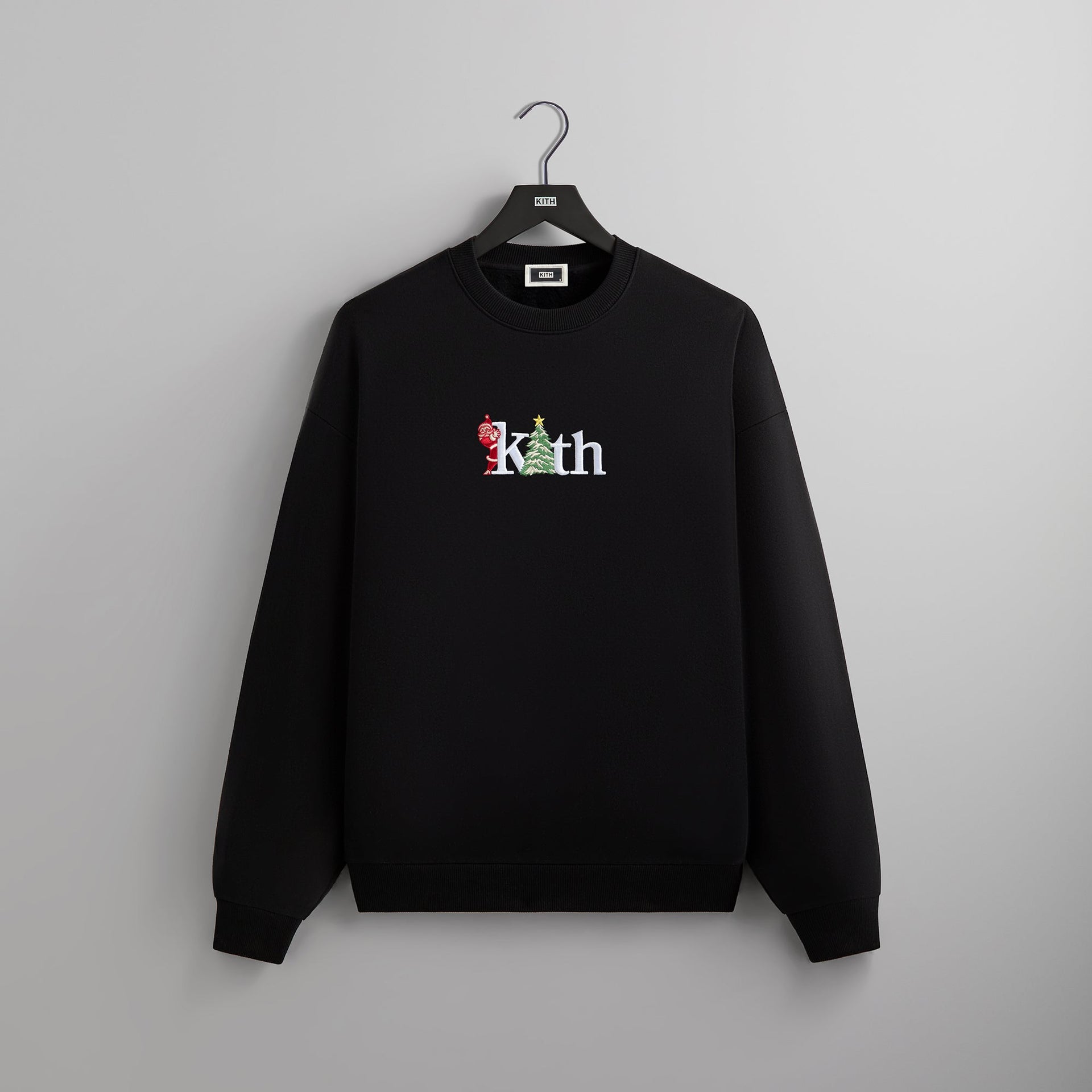 Kithmas Comic Santa Nelson Crewneck - Black