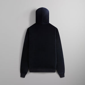 Kith Bonded Waffle Coleman Quarter Zip Hoodie - Nocturnal PH