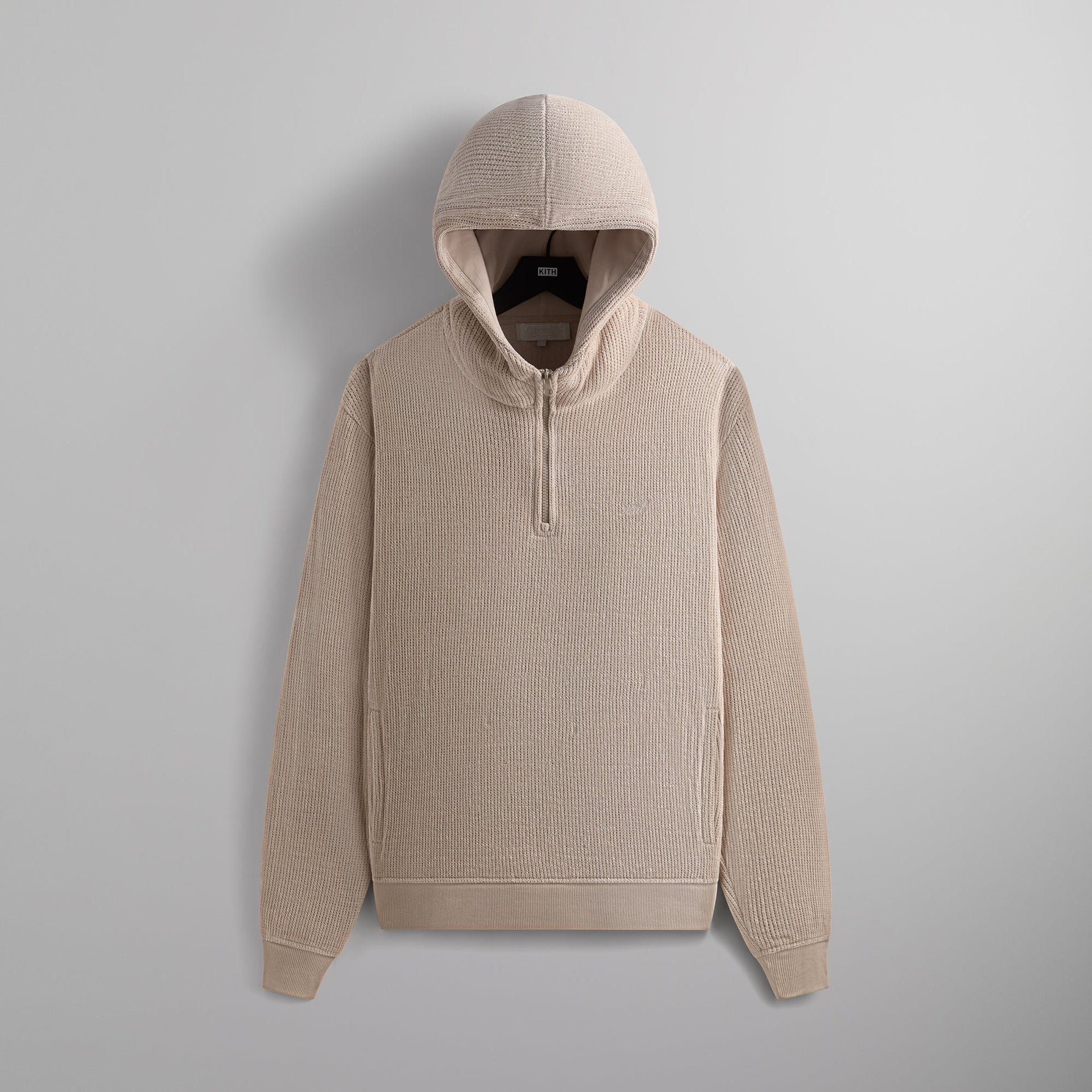 Kith Bonded Waffle Coleman Quarter Zip Hoodie - Session PH