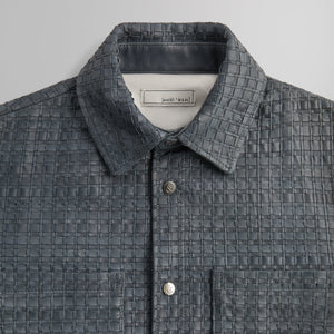 &Kin Woven Leather Apollo II Shirt - Machine PH