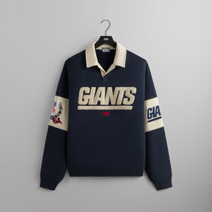 Kith & '47 for the NFL: Giants Nelson Collared Pullover - Nocturnal