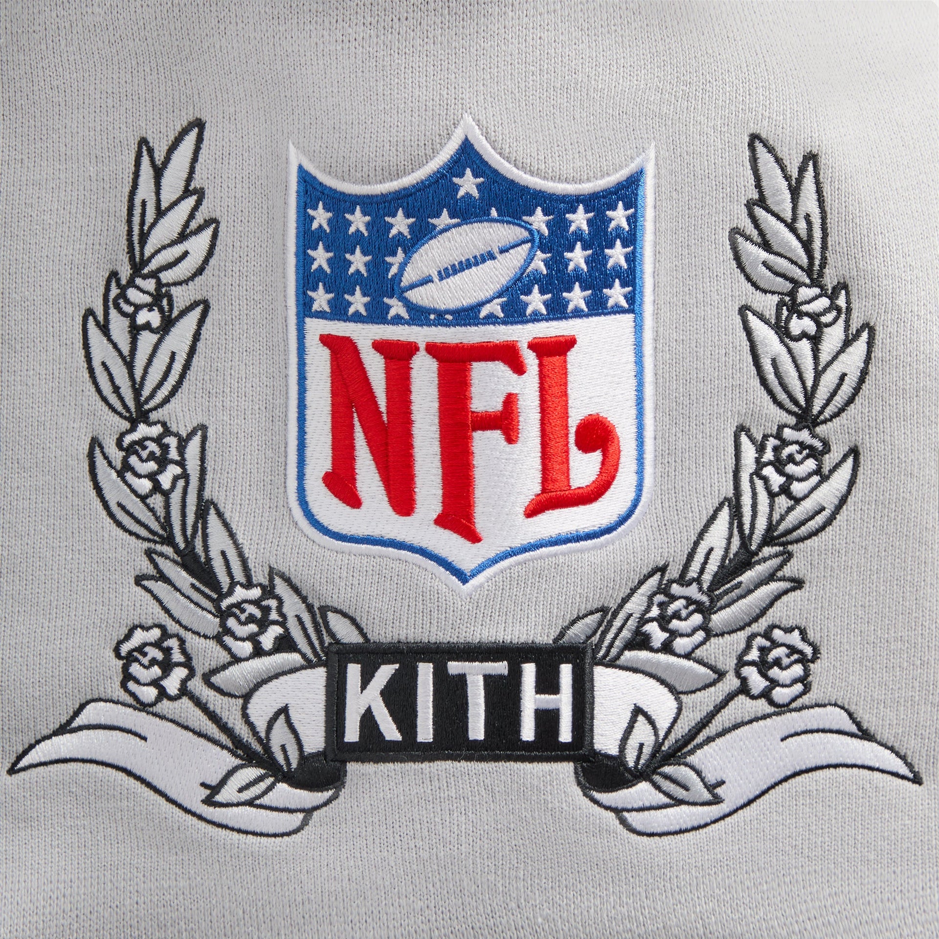 Kith & '47 for the NFL: Raiders Nelson Collared Pullover - Black