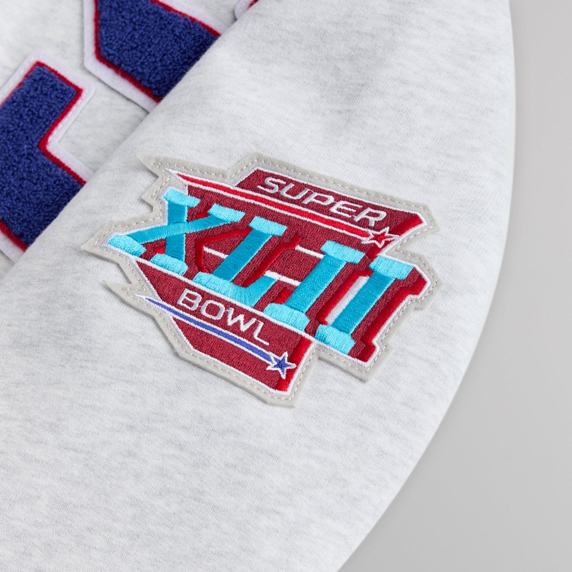 Kith & '47 for the NFL: Giants Nelson Hoodie - Light Heather Grey