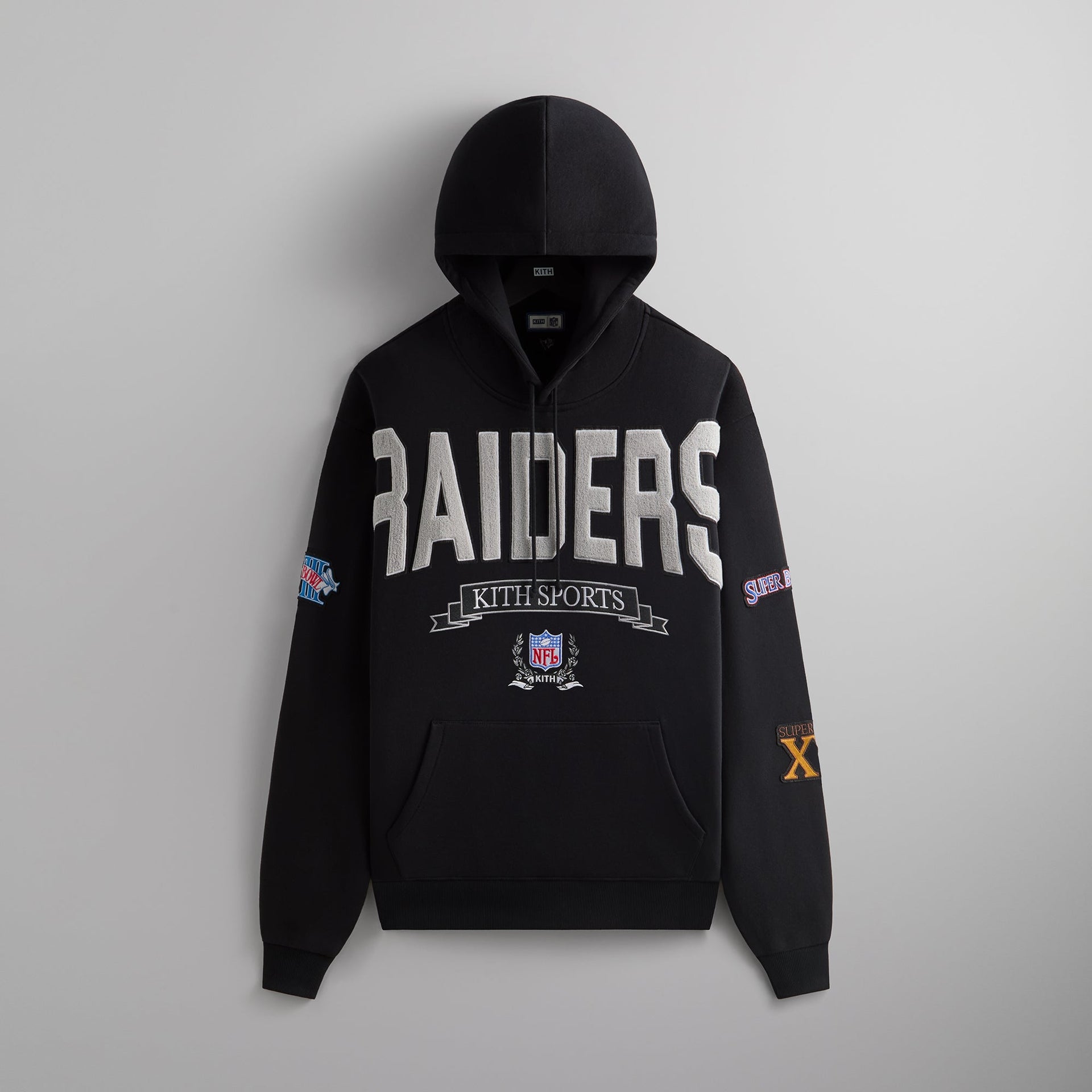 Kith & '47 for the NFL: Raiders Nelson Hoodie - Black PH