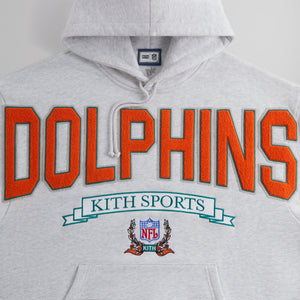 Kith & '47 for the NFL: Dolphins Nelson Hoodie - Light Heather Grey