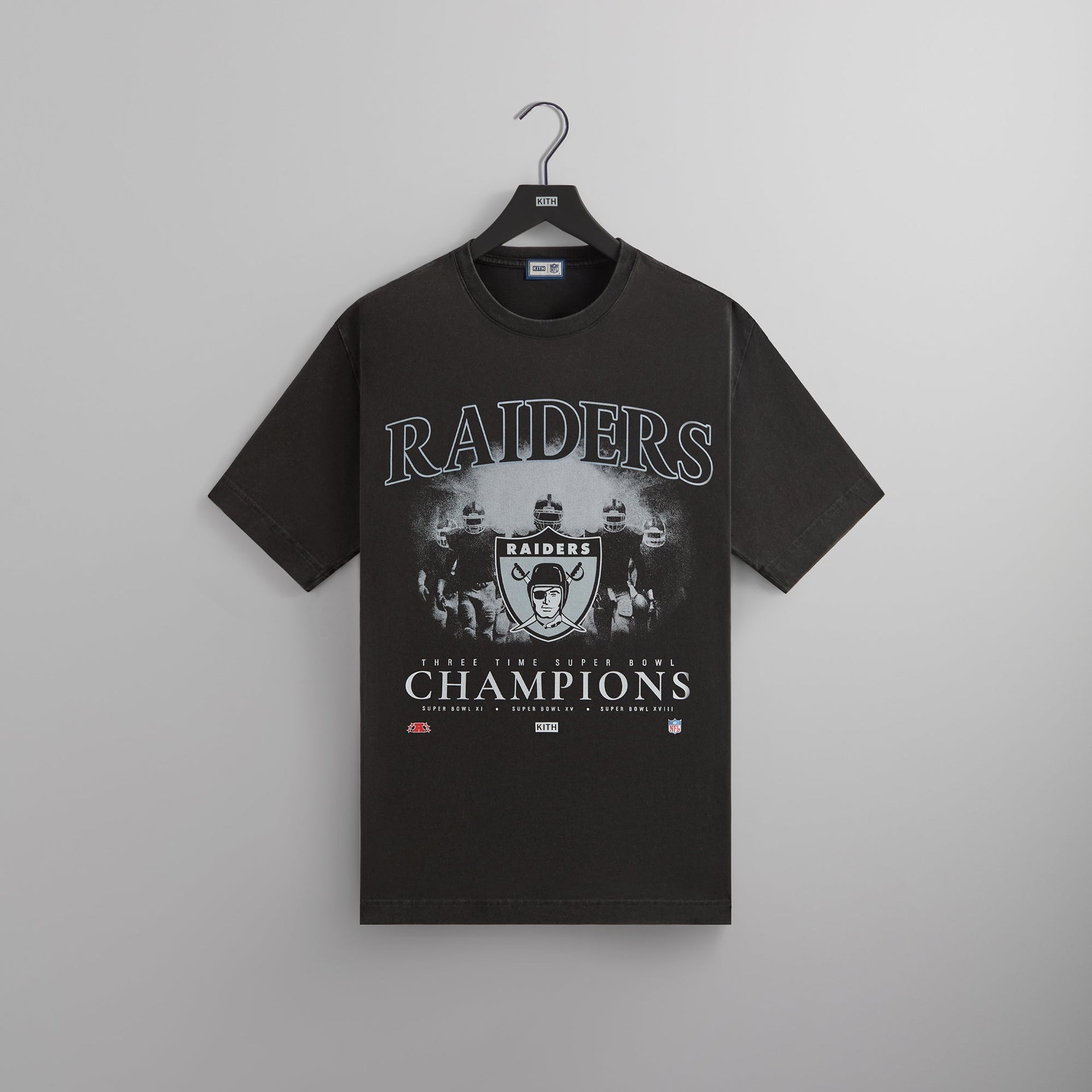 Kith & '47 for the NFL: Raiders Vintage Tee - Black