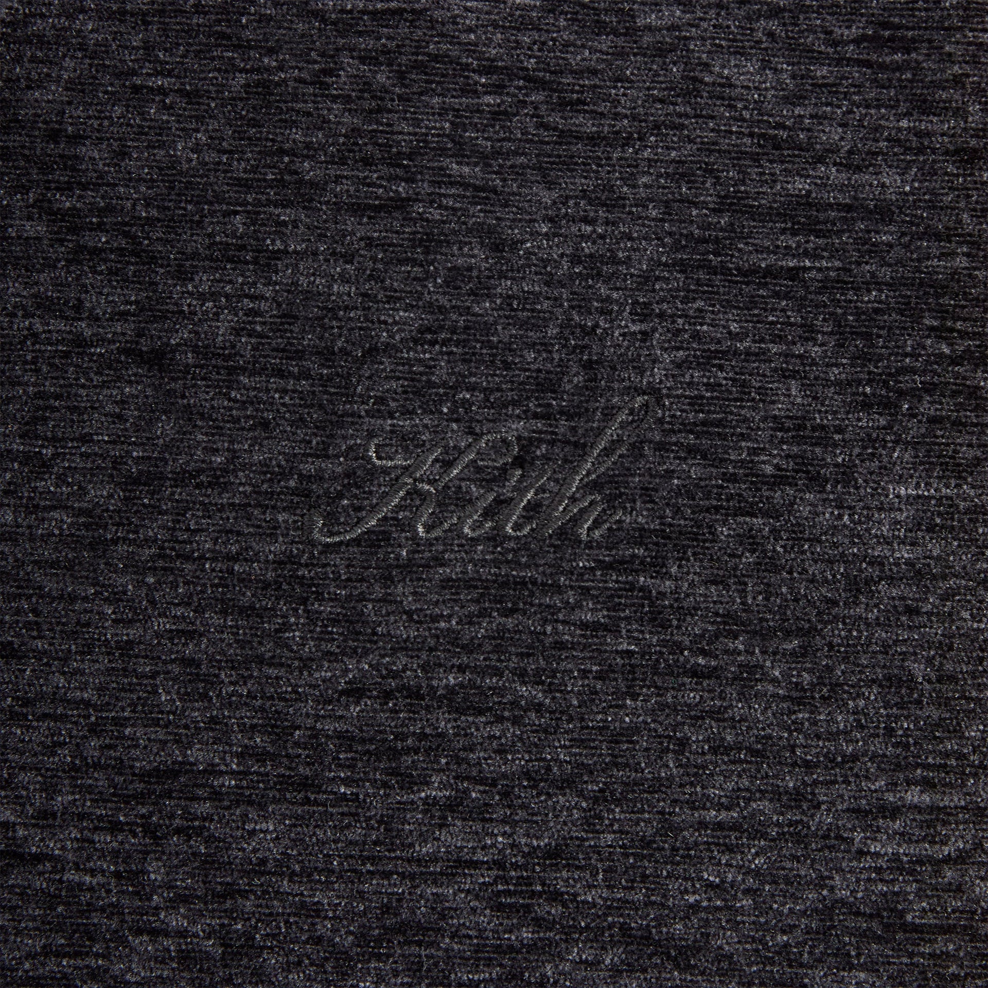 Kith Chenille Woodpoint Shirt - Black