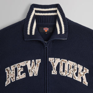 Kith for the New York Knicks Wyona Full Zip Sweater - Nocturnal PH