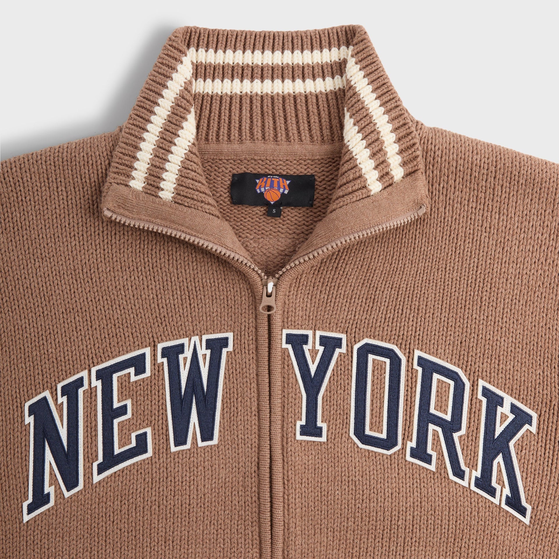 Kith & AVIREX for the New York Knicks Wings Wyona Full Zip Sweater - Stock