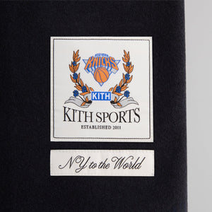 Kith for the New York Knicks Felted Jersey Apollo Shirt - Nocturnal PH