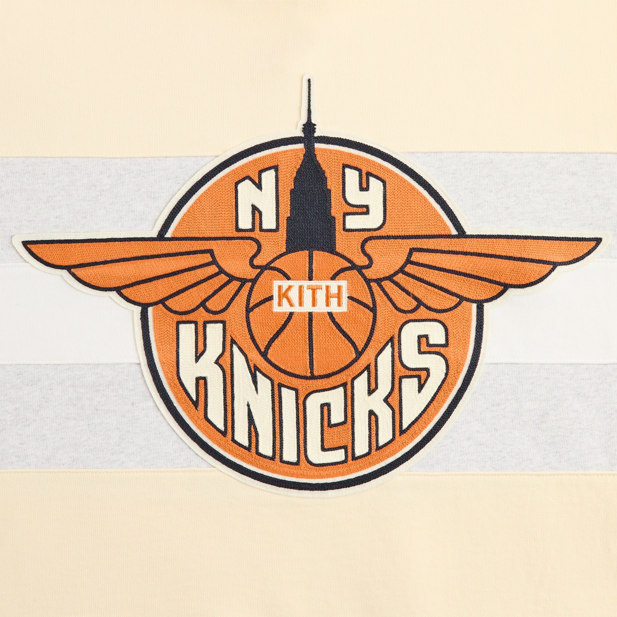 KITH ロゴレギンス Kith for the New York Knicks Wings Nelson Collared Pullover