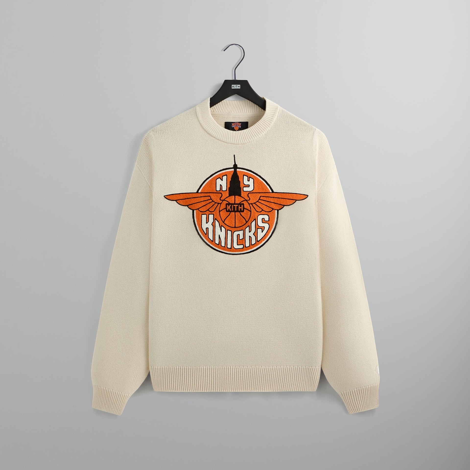 Kith for the New York Knicks Wings Lewis Sweater - Sandrift PH