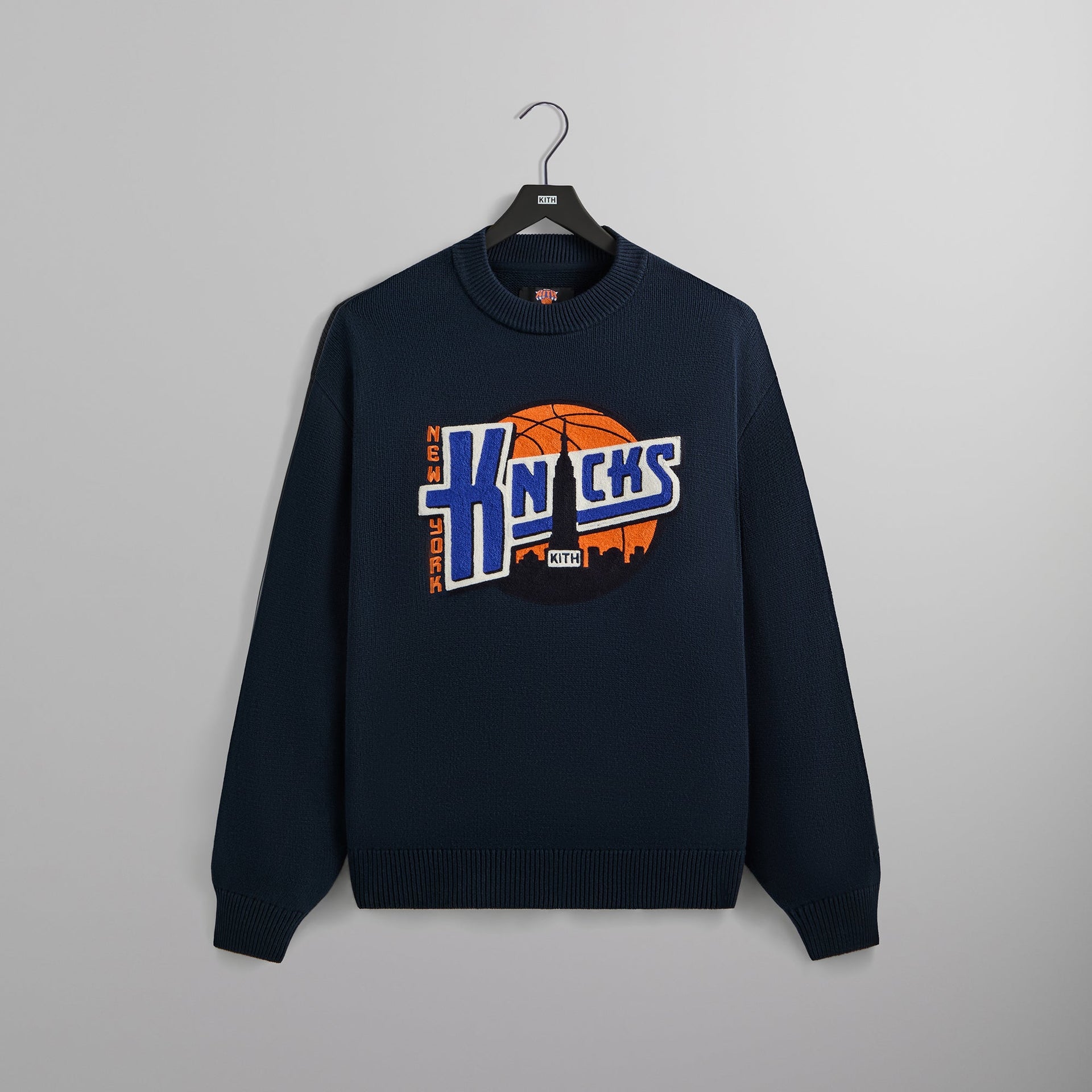 Kith for the New York Knicks Ball Lewis Sweater - Nocturnal