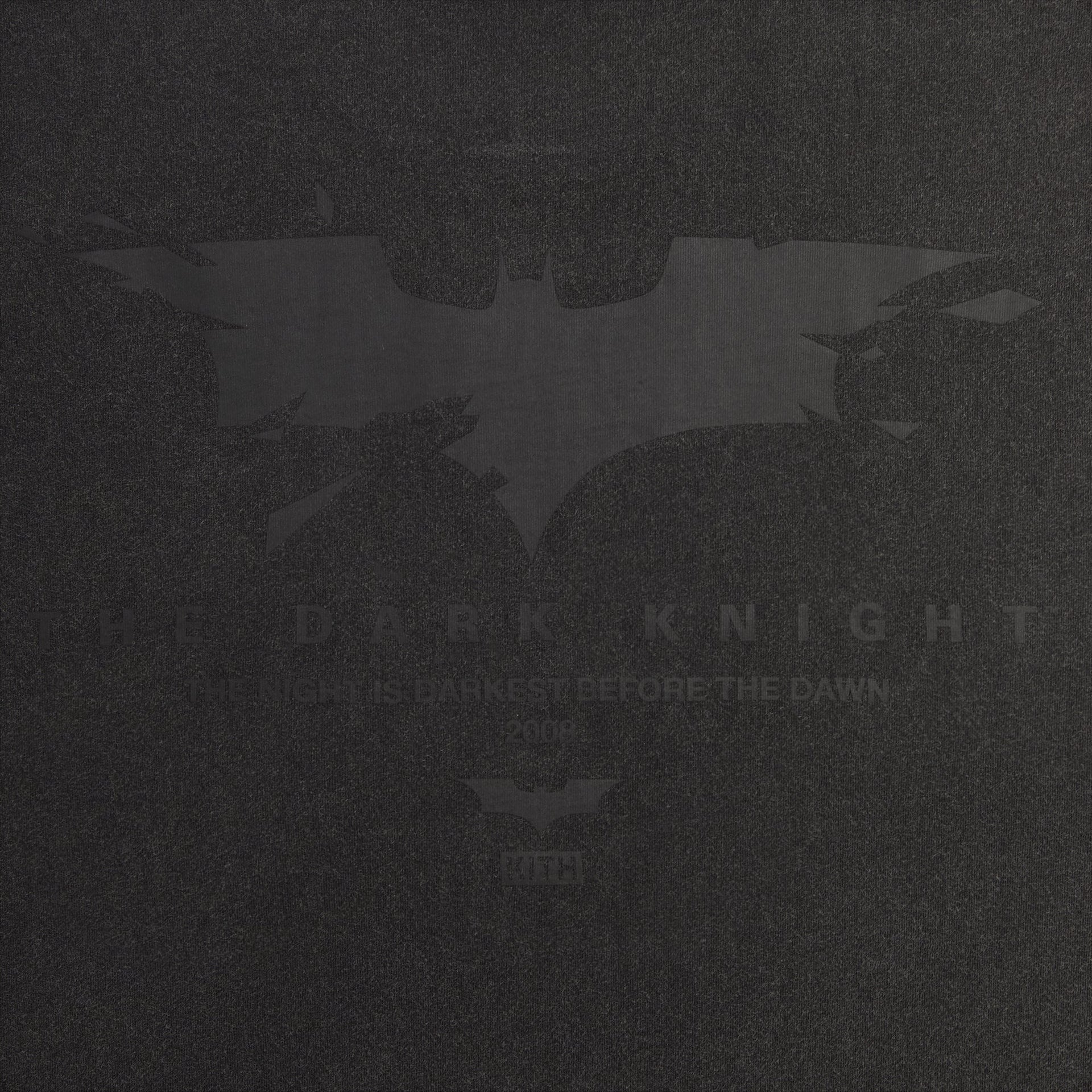 Batman | Kith Dark Knight Teaser Vintage Tee - Black