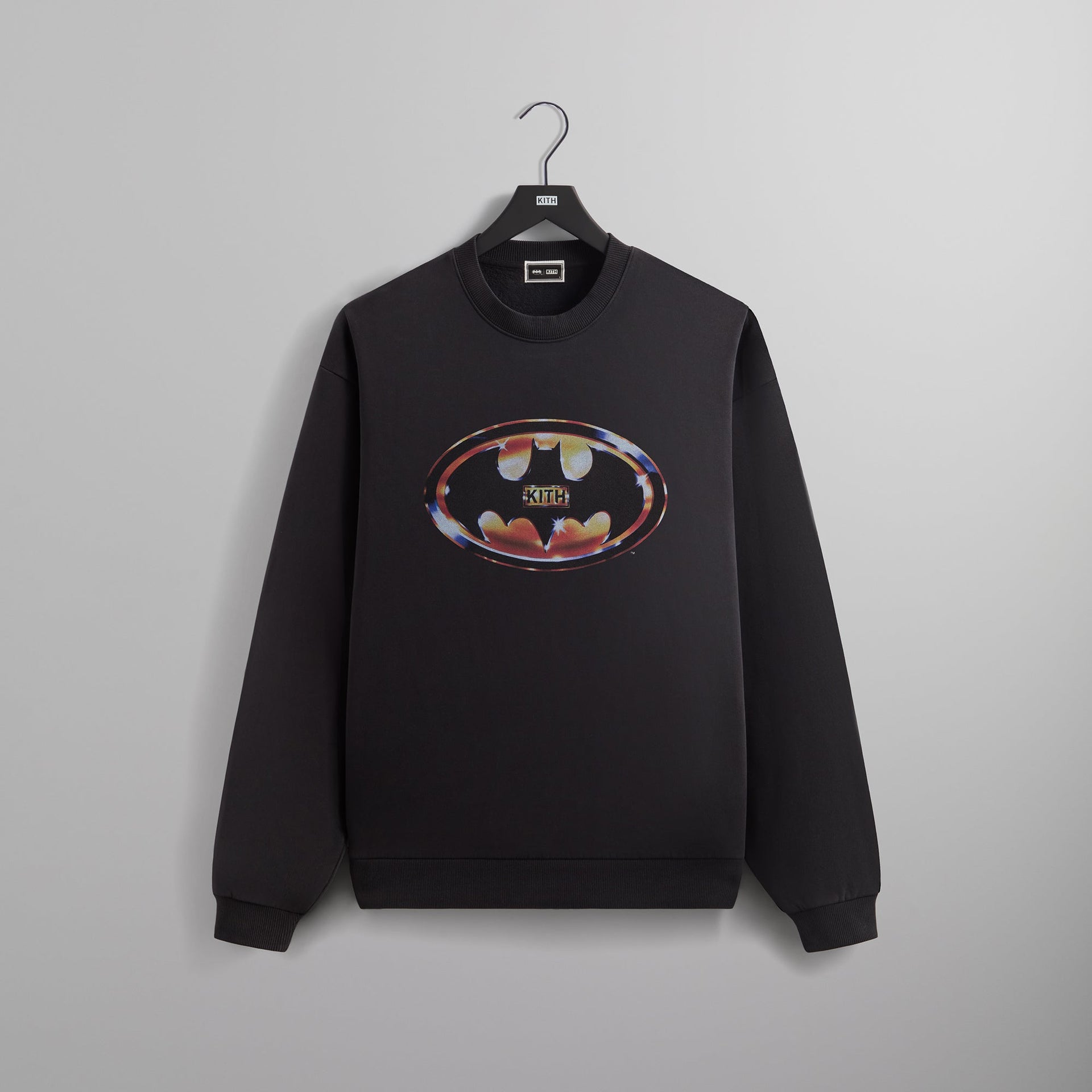 Batman | Kith Logo Vintage Nelson Crewneck - Black PH