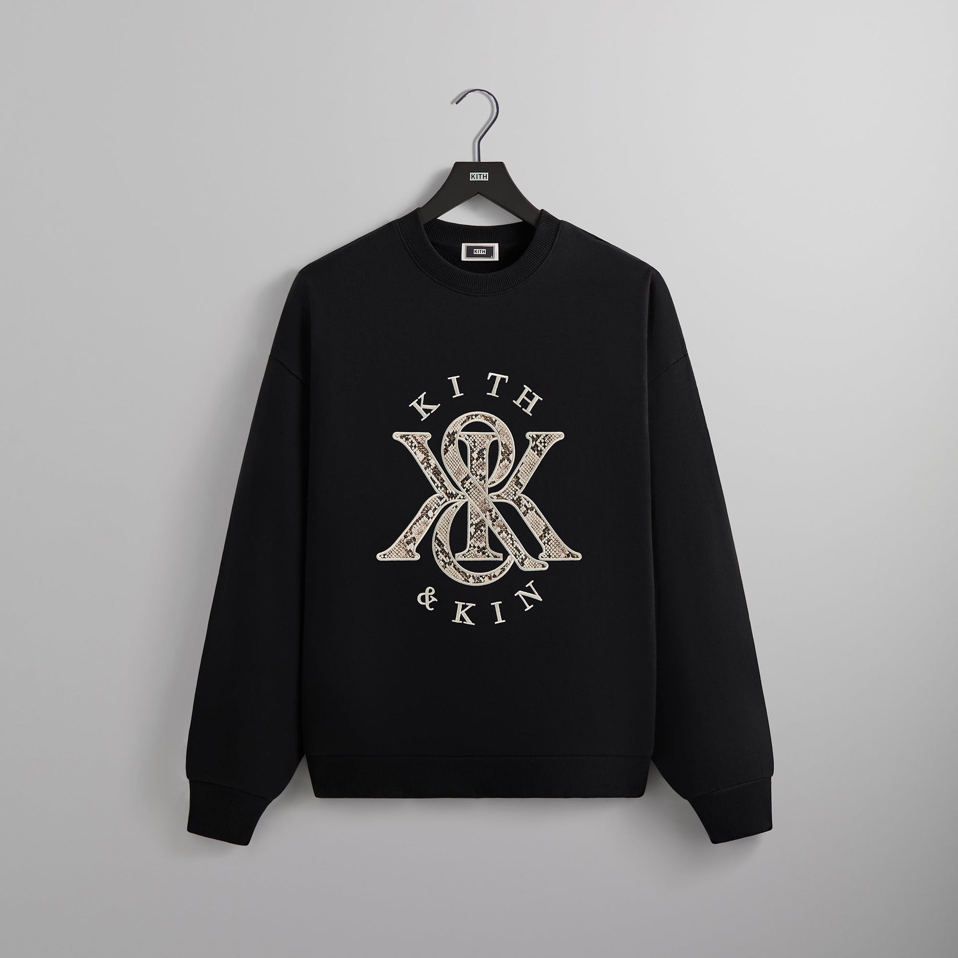 Kith K&K Python Nelson Crewneck - Black PH