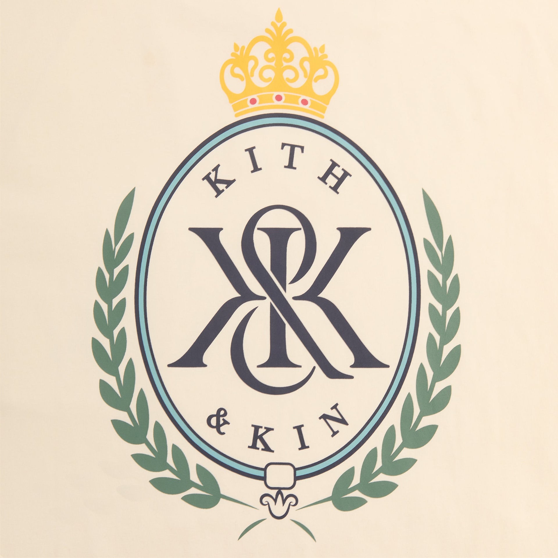 Kith K&K Crest Pocket Tee - Sandrift