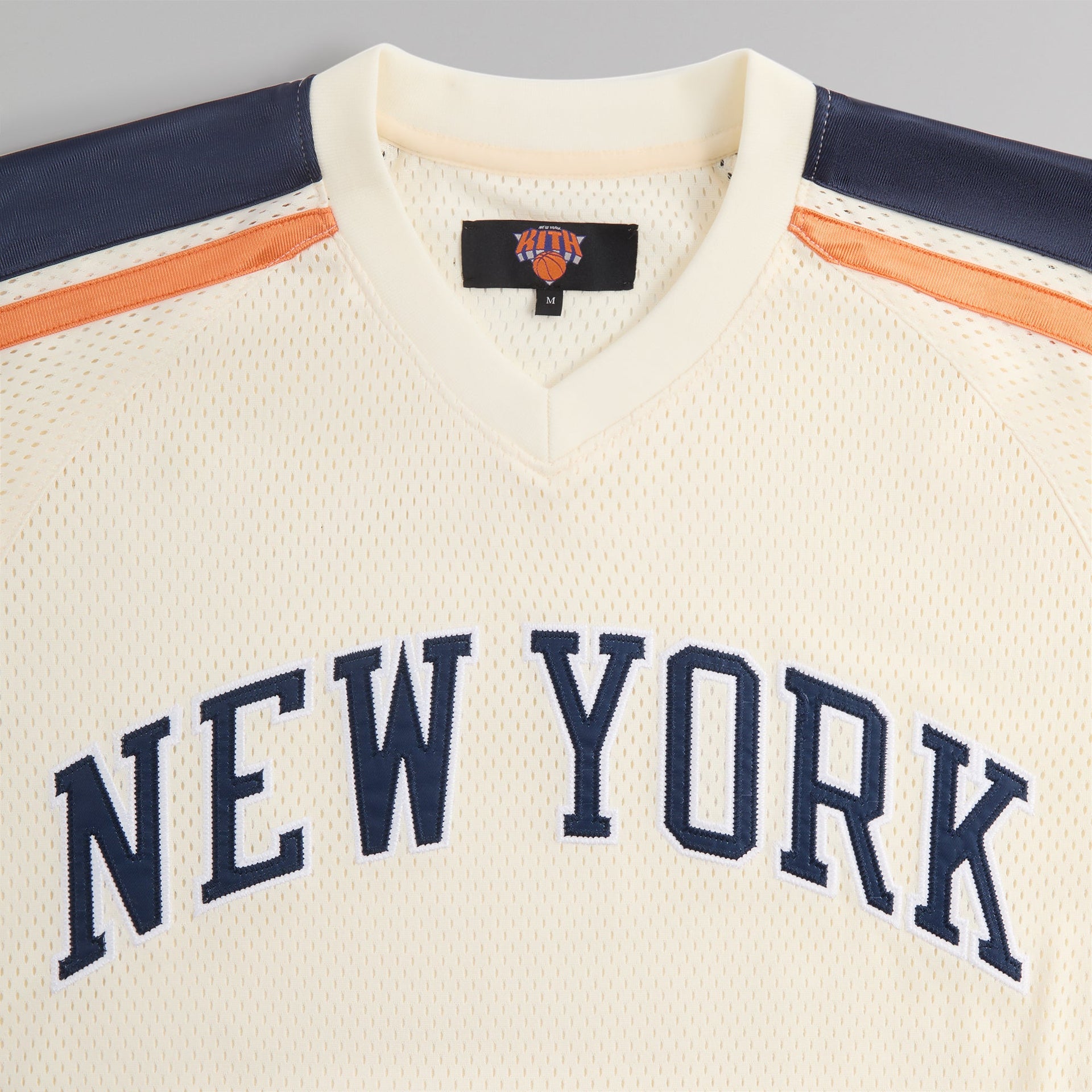 Kith for the New York Knicks Mesh Leon Top - Sandrift