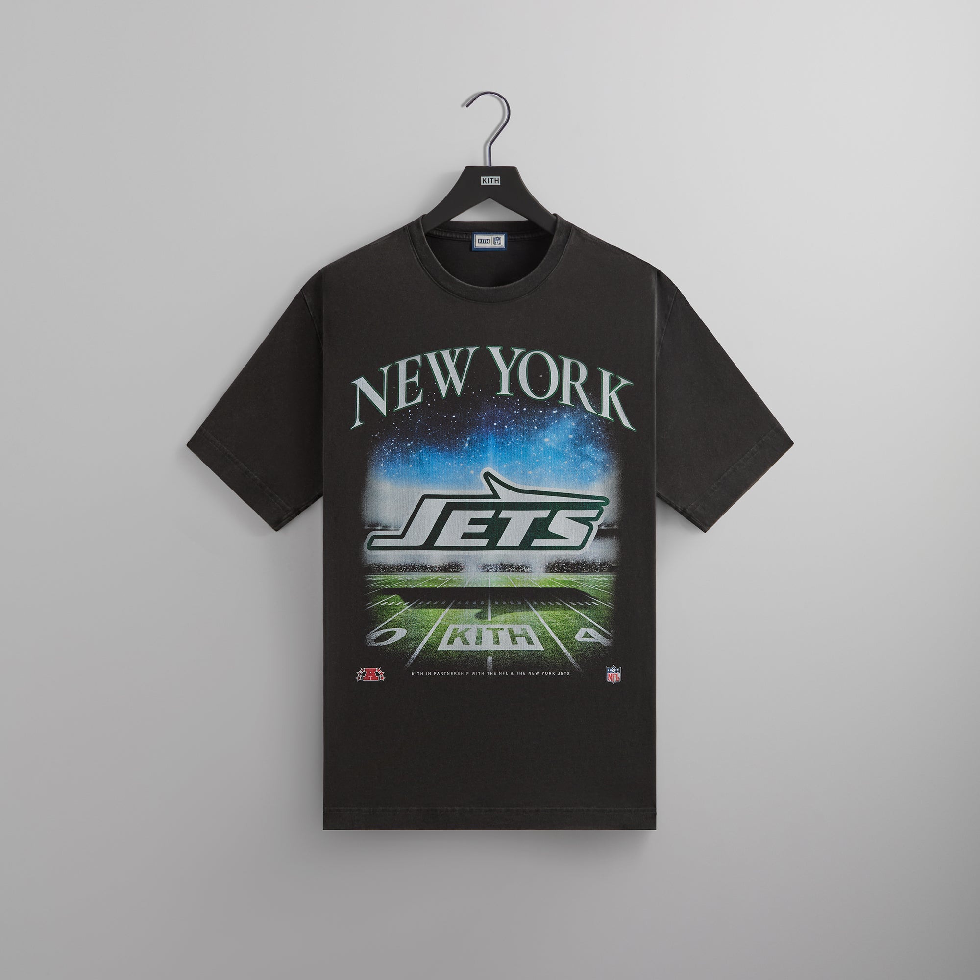 Kith & '47 for the NFL: Jets Vintage Tee - Black – Kith Europe