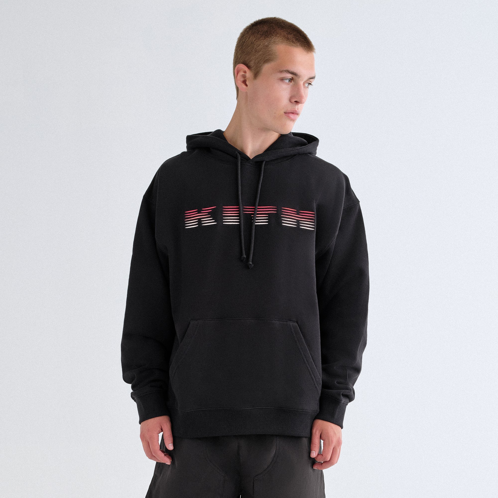 Kith Parallel Lines Williams III Hoodie - Black – Kith Europe