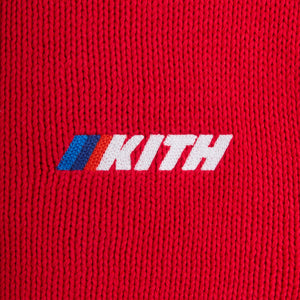 Kith for BMW Wyona Full Zip Sweater - Cinnabar