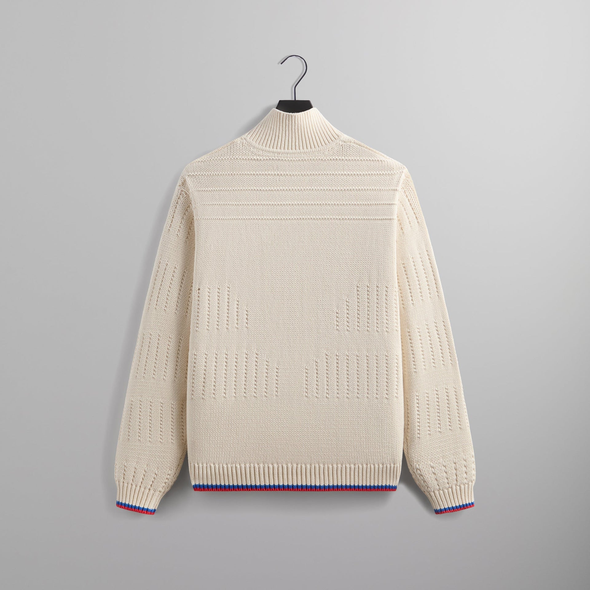 Kith for BMW Ansel Quarter Zip Sweater - Sandrift