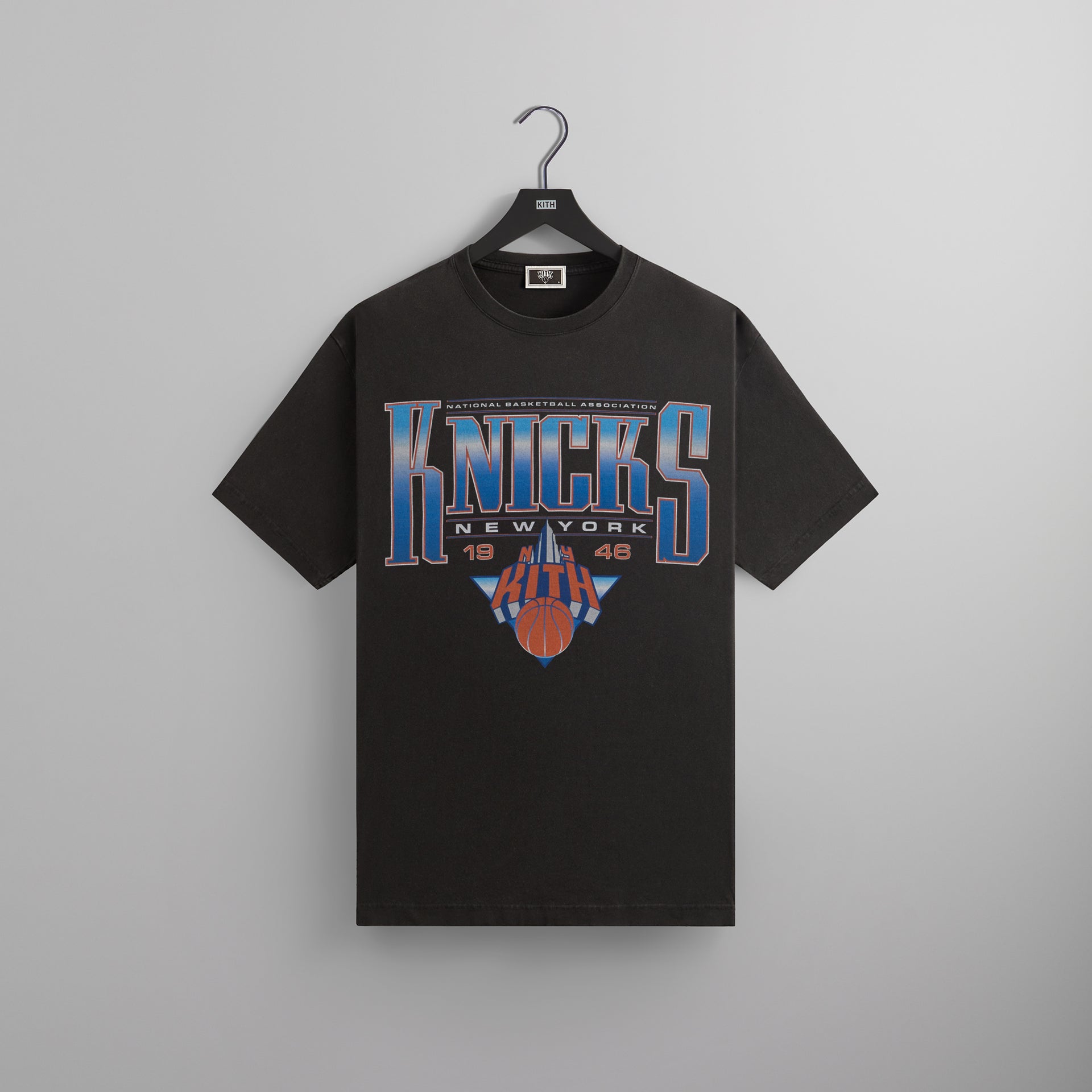 Kith for the New York Knicks Luster Vintage Tee - Black