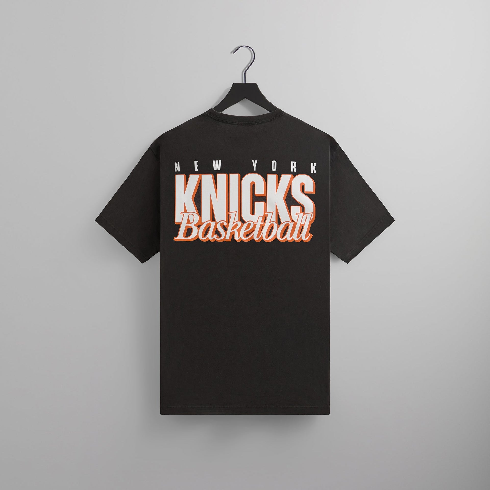 Kith for the New York Knicks Classic Vintage Tee - Black