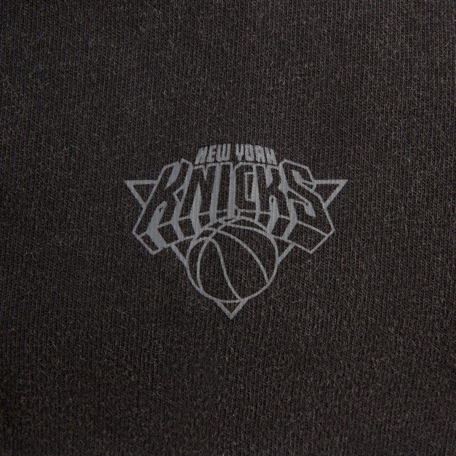 Kith for the New York Knicks Classic Vintage Tee - Black