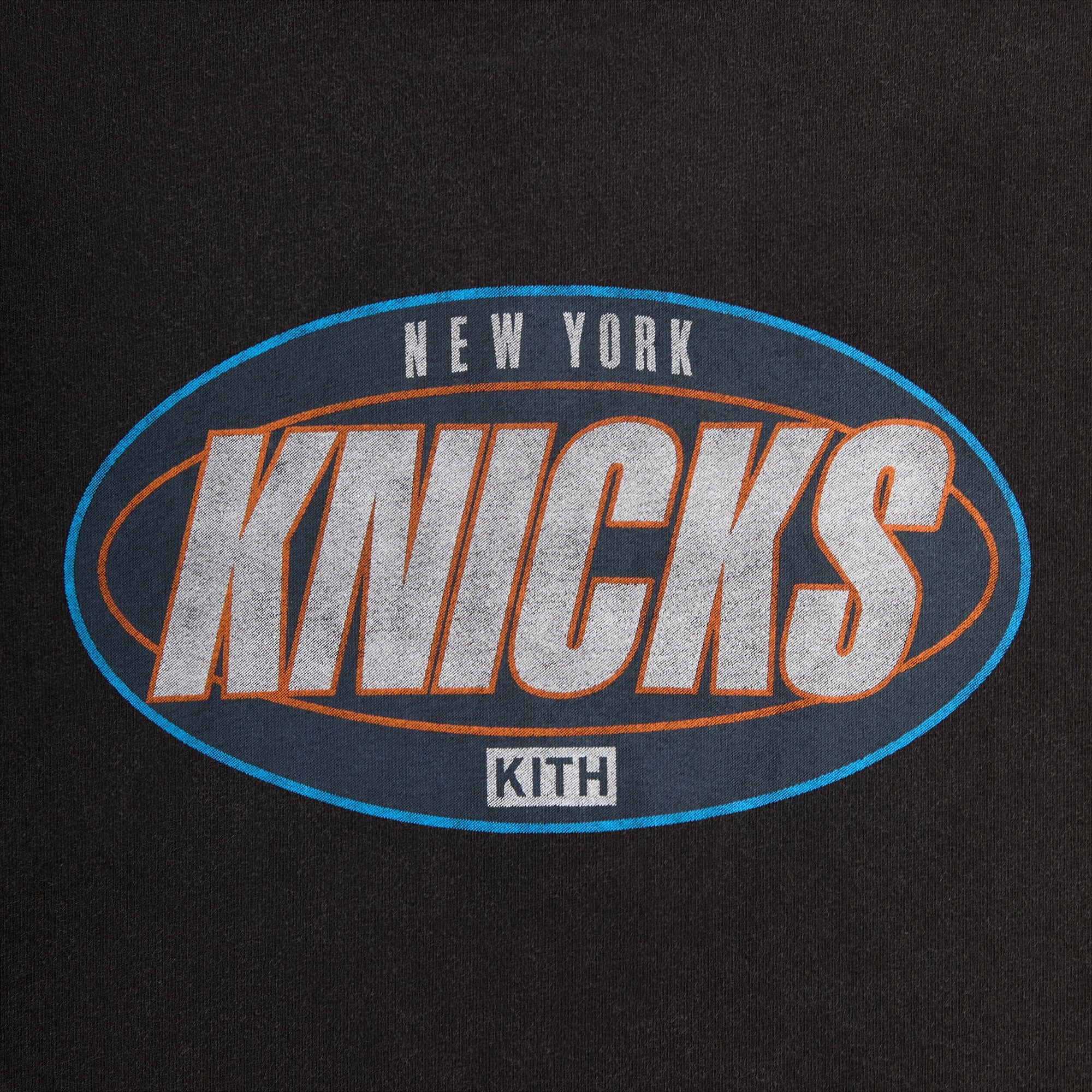 Kith for the New York Knicks Y2K Vintage Tee - Black – Kith