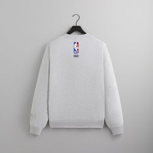 Kith for the New York Knicks Classic Vintage Nelson Crewneck - Light Heather Grey