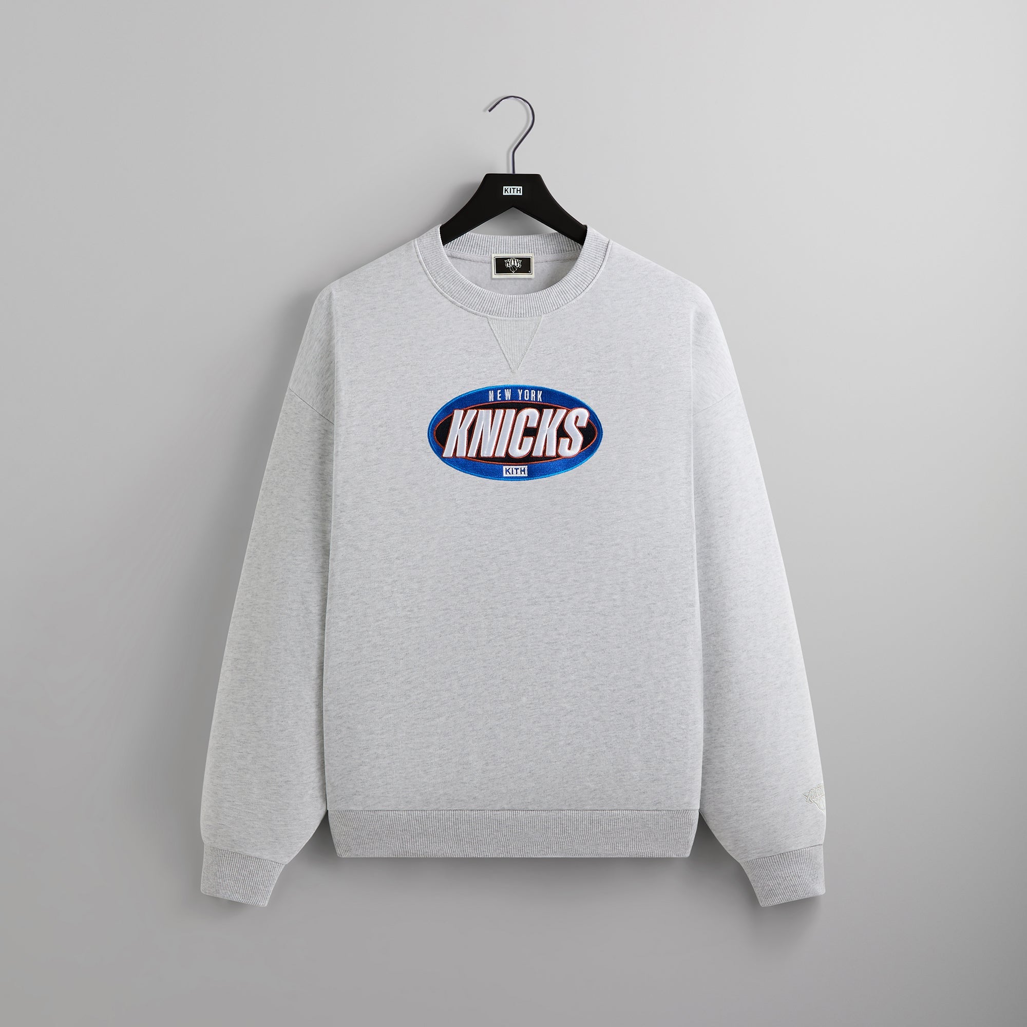 Kith for the New York Knicks Y2K Vintage Nelson Crewneck - Light Heath –  Kith Europe