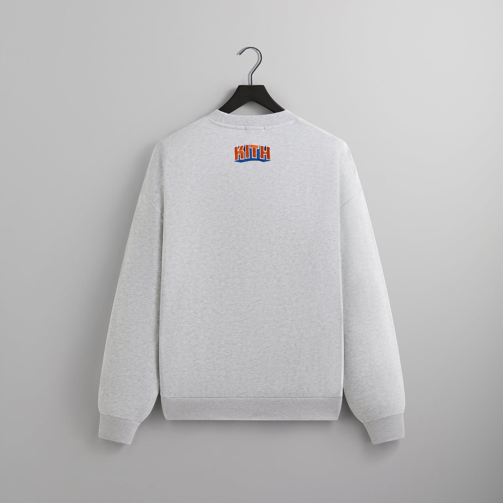 Kith for the New York Knicks Showtime Vintage Nelson Crewneck - Light Heather Grey