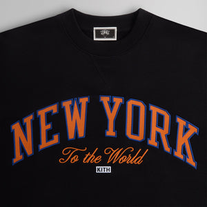 Kith for the New York Knicks Vintage Nelson Crewneck - Black