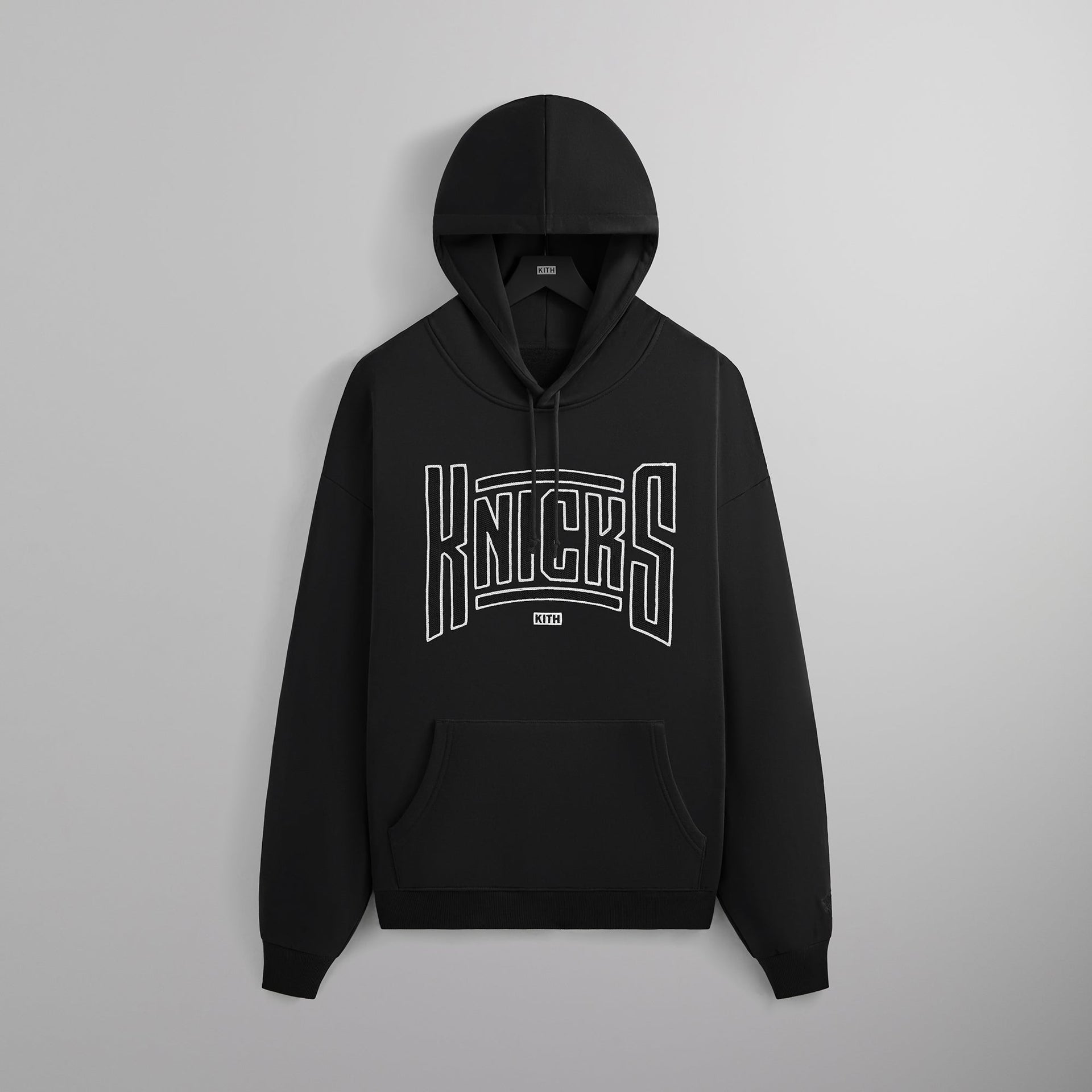 Kith for the New York Knicks Arched Vintage Nelson Hoodie - Black