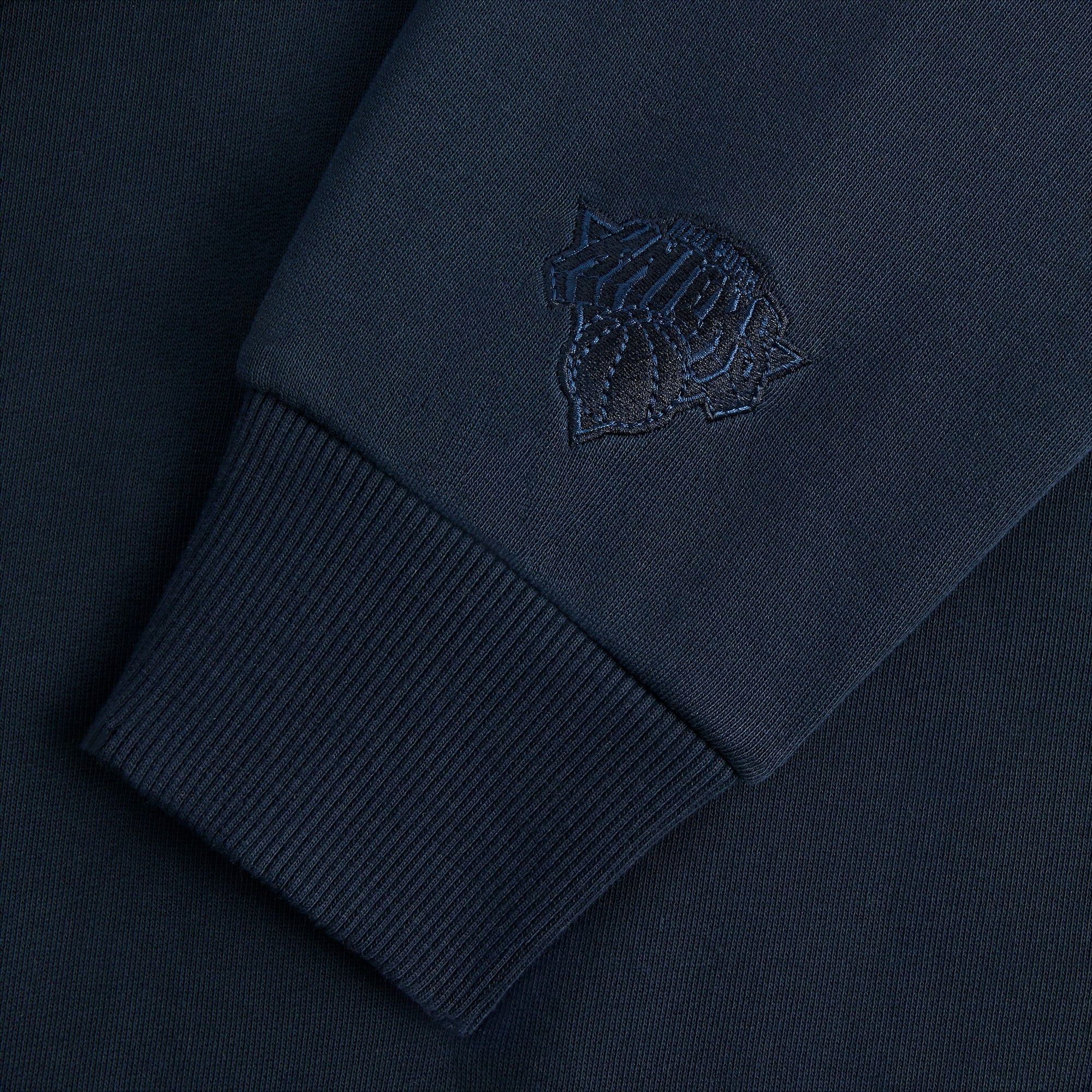 Kith for the New York Knicks Arched Vintage Nelson Hoodie