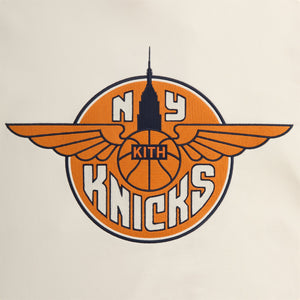 Kith for the New York Knicks Wingman Vintage Nelson Hoodie - Sandrift PH