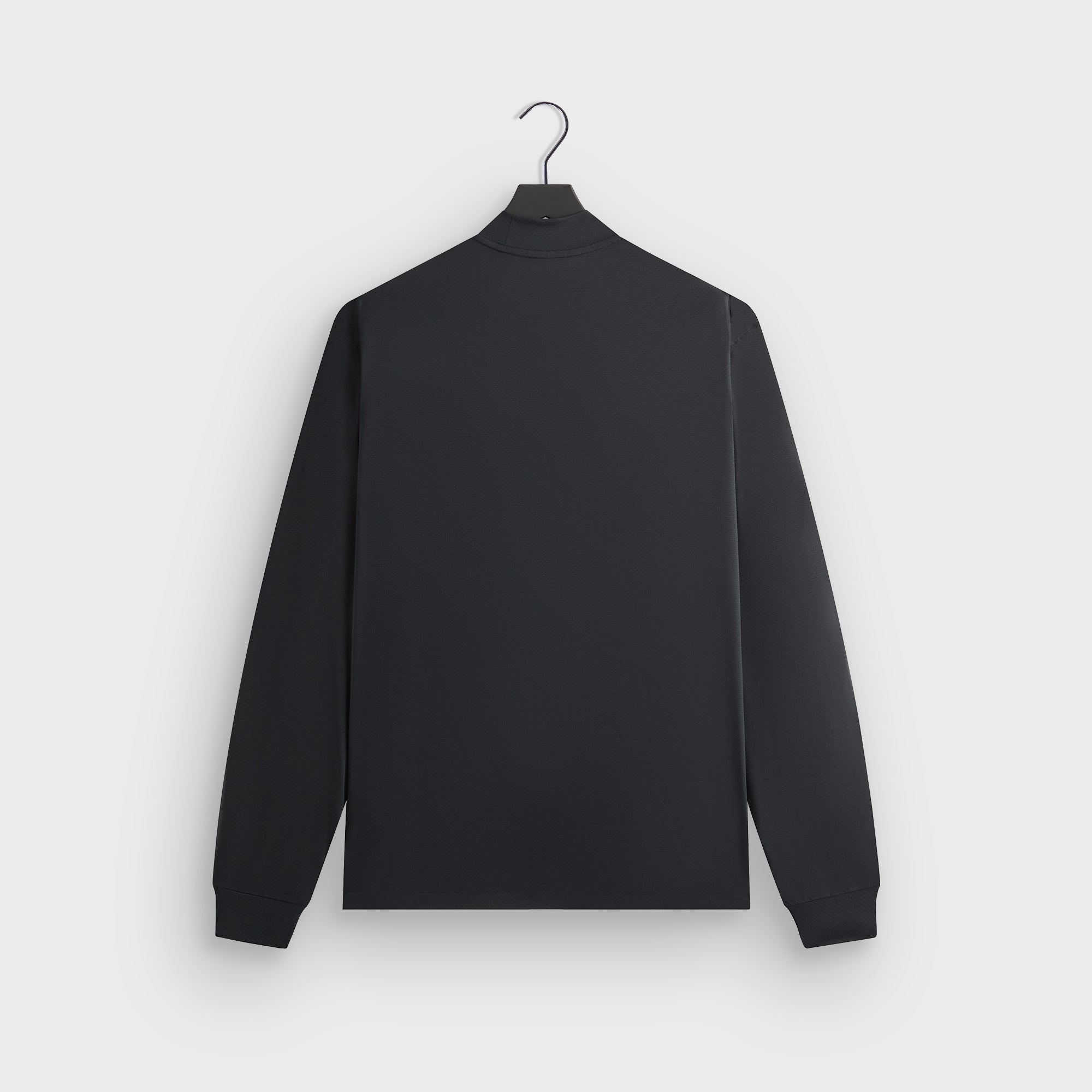 Kith Scratch Long Sleeve Mock Neck - Black – Kith Europe