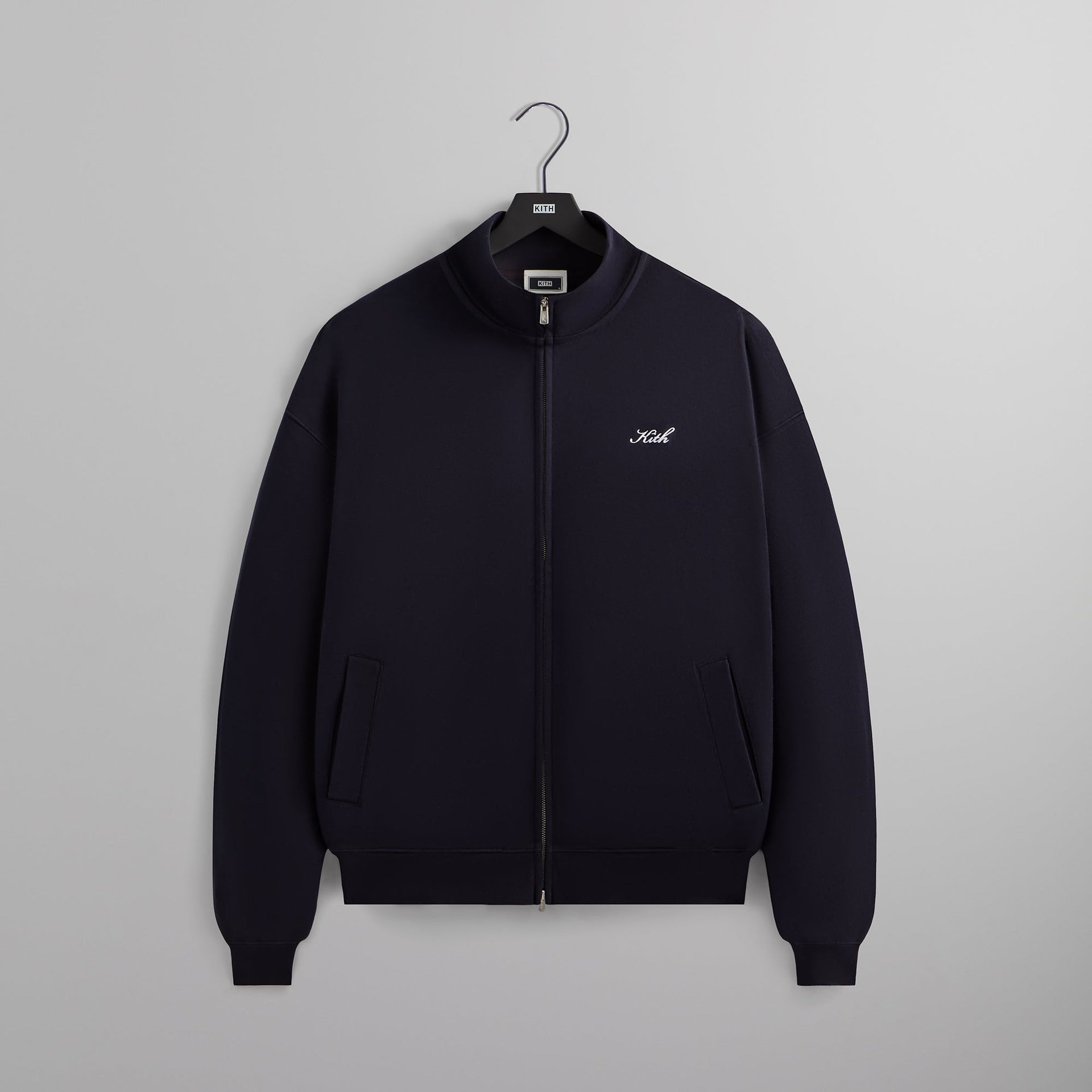 Kith Compact Knit Wyona Full Zip - Ink