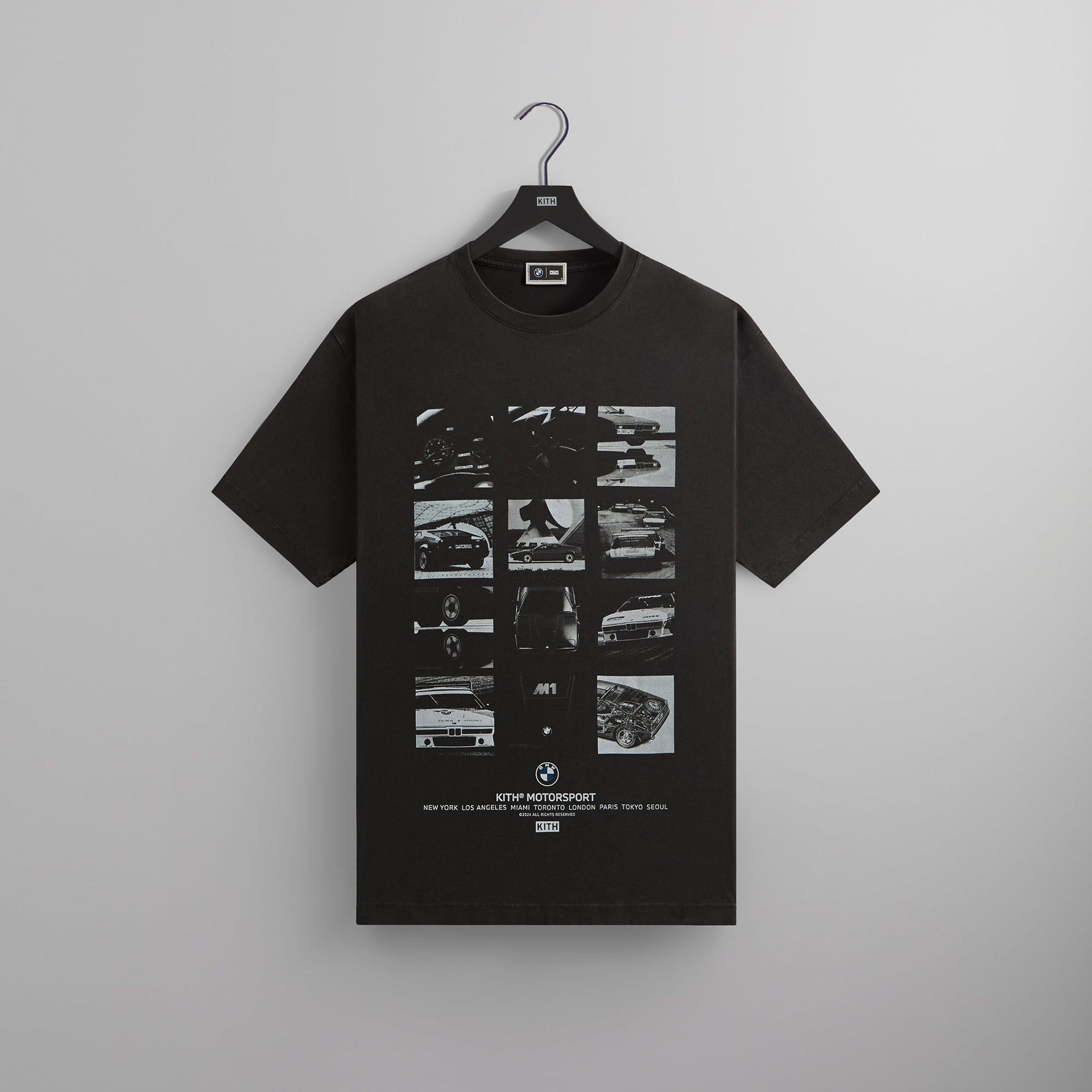 Kith for BMW Gallery Vintage Tee - Black