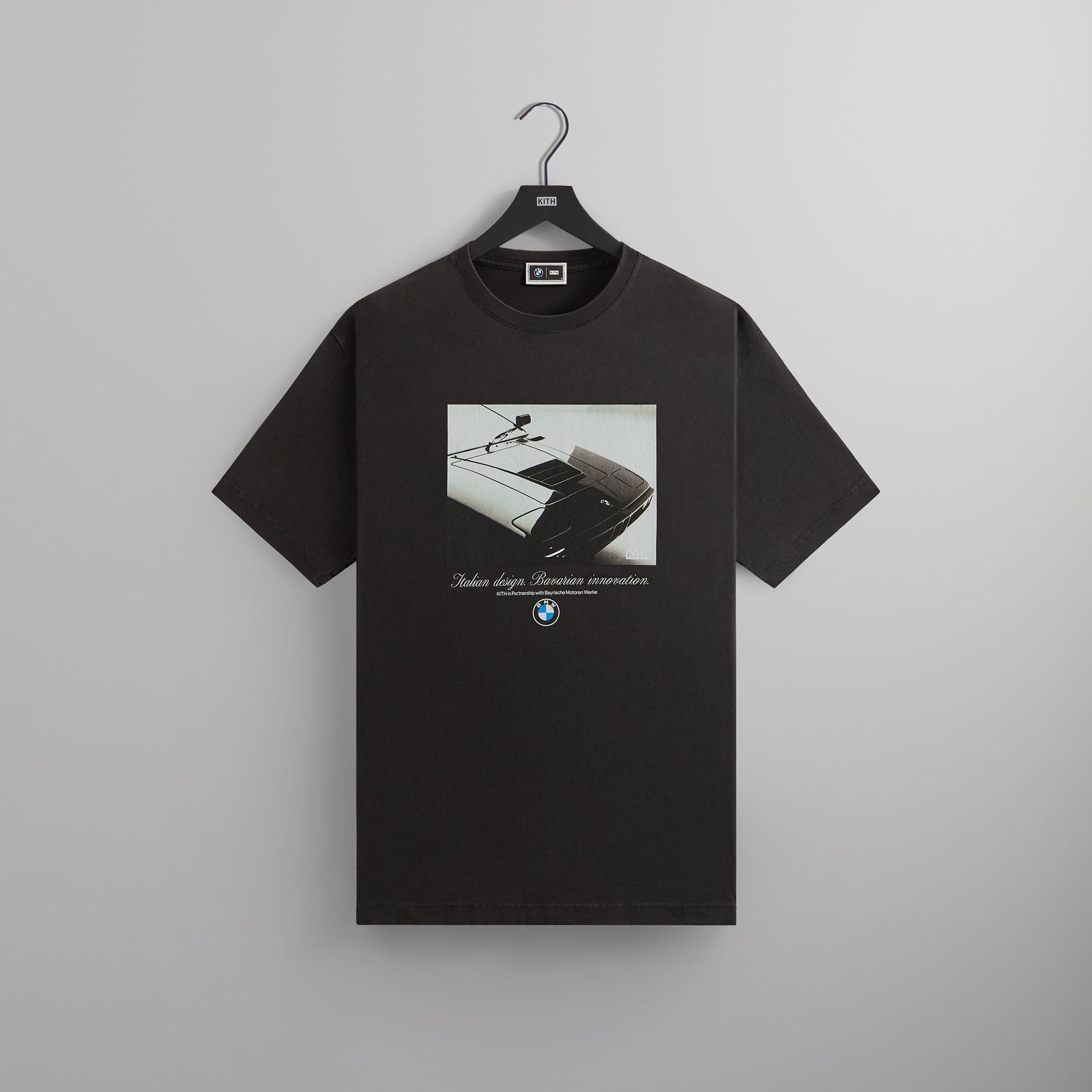 Kith for BMW M1 Portrait Vintage Tee - Black