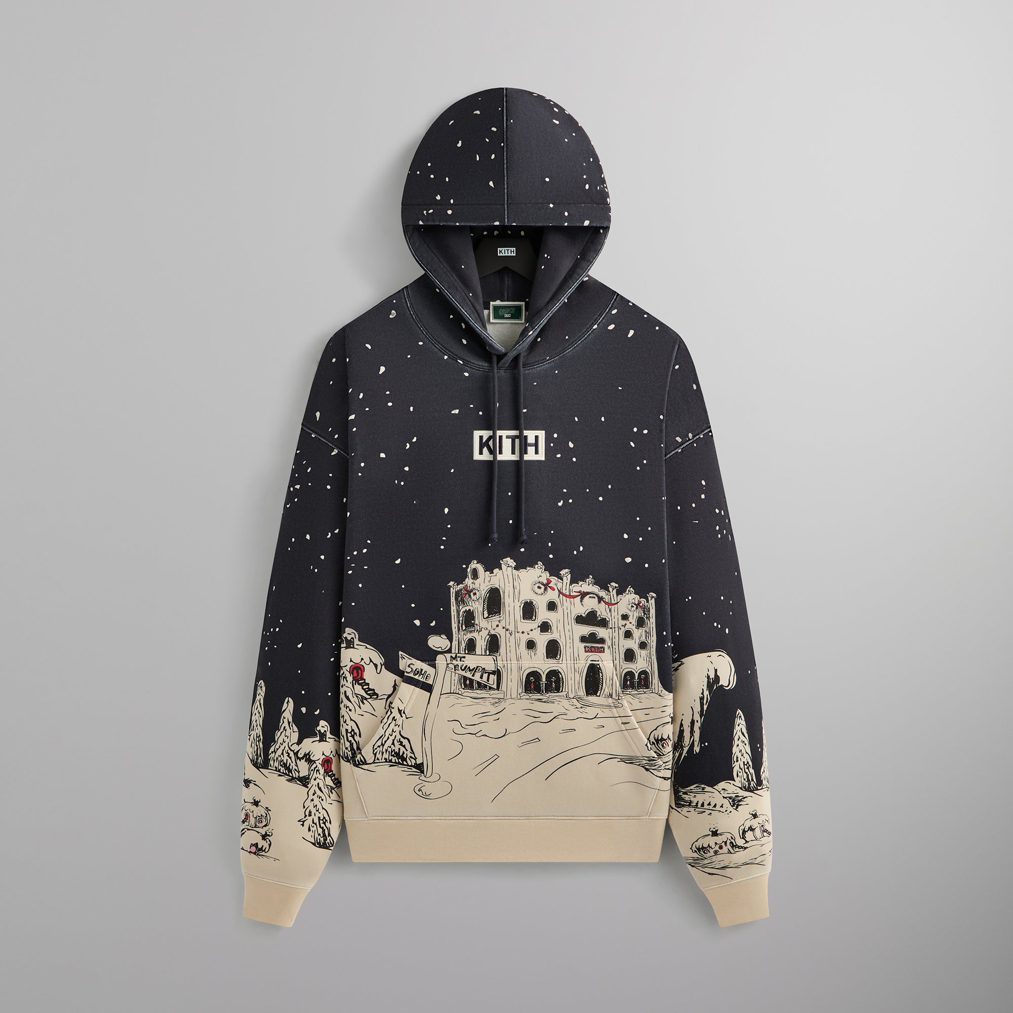 Kith printed fleece williams iii hoodie sale