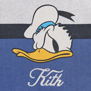 Disney | Kith for Donald Duck Quarter Zip Fleece Wyona Sweatshirt - Light Heather Grey PH