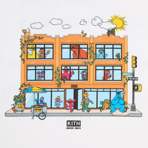 Kith for Sesame Street Store Tee - White