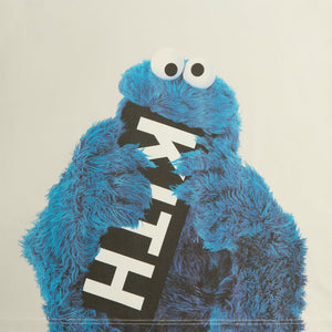 Kith for Sesame Street Cookie Monster Tee - Chalk