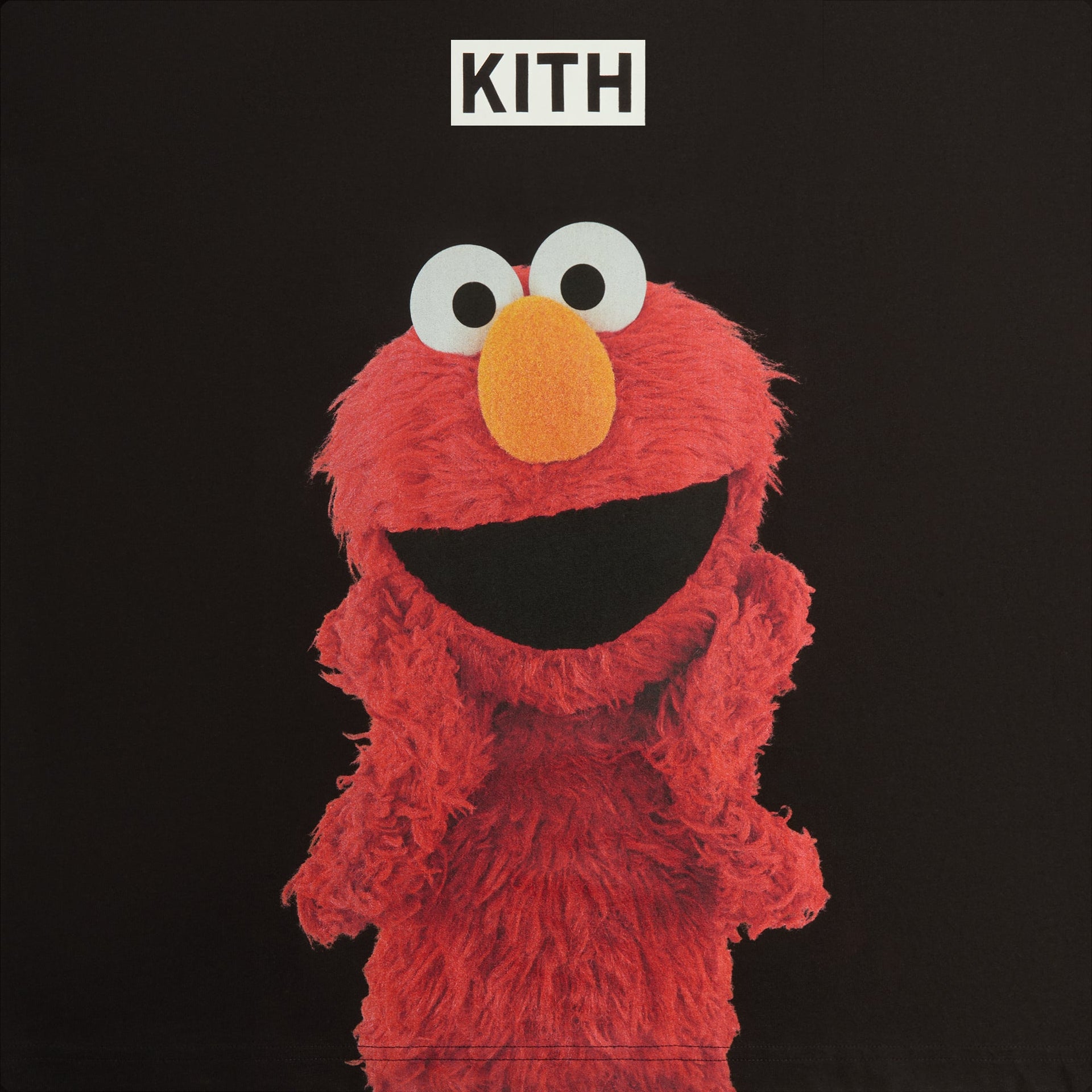 Kith for Sesame Street Elmo Tee - Black