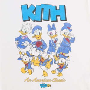 Disney | Kith for Donald Duck Family Vintage Tee - White