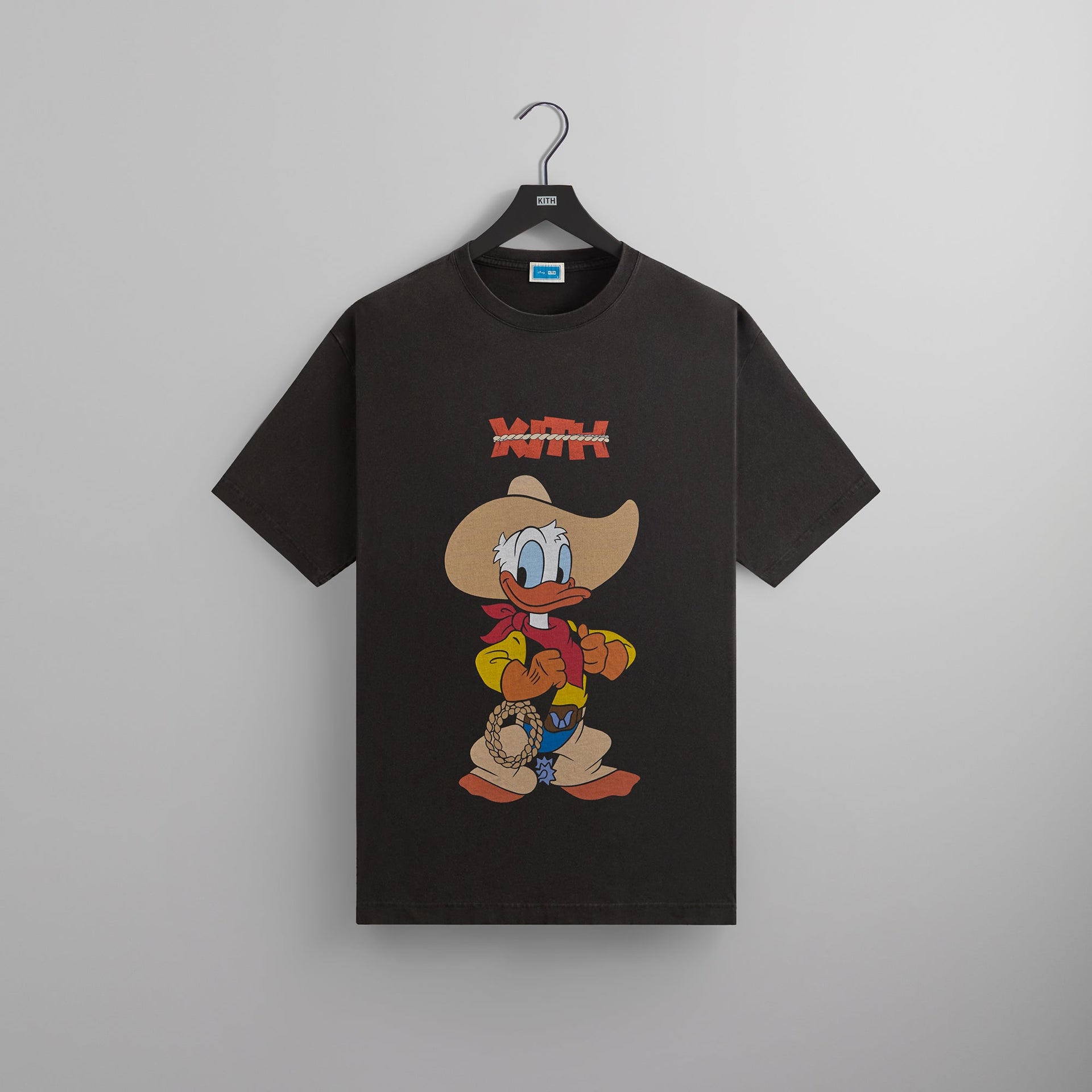 Disney | Kith for Donald Duck Cowboy Vintage Tee - Black PH