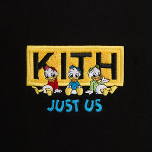 Disney | Kith for Donald Duck Triplets Vintage Nelson Crewneck - Black PH