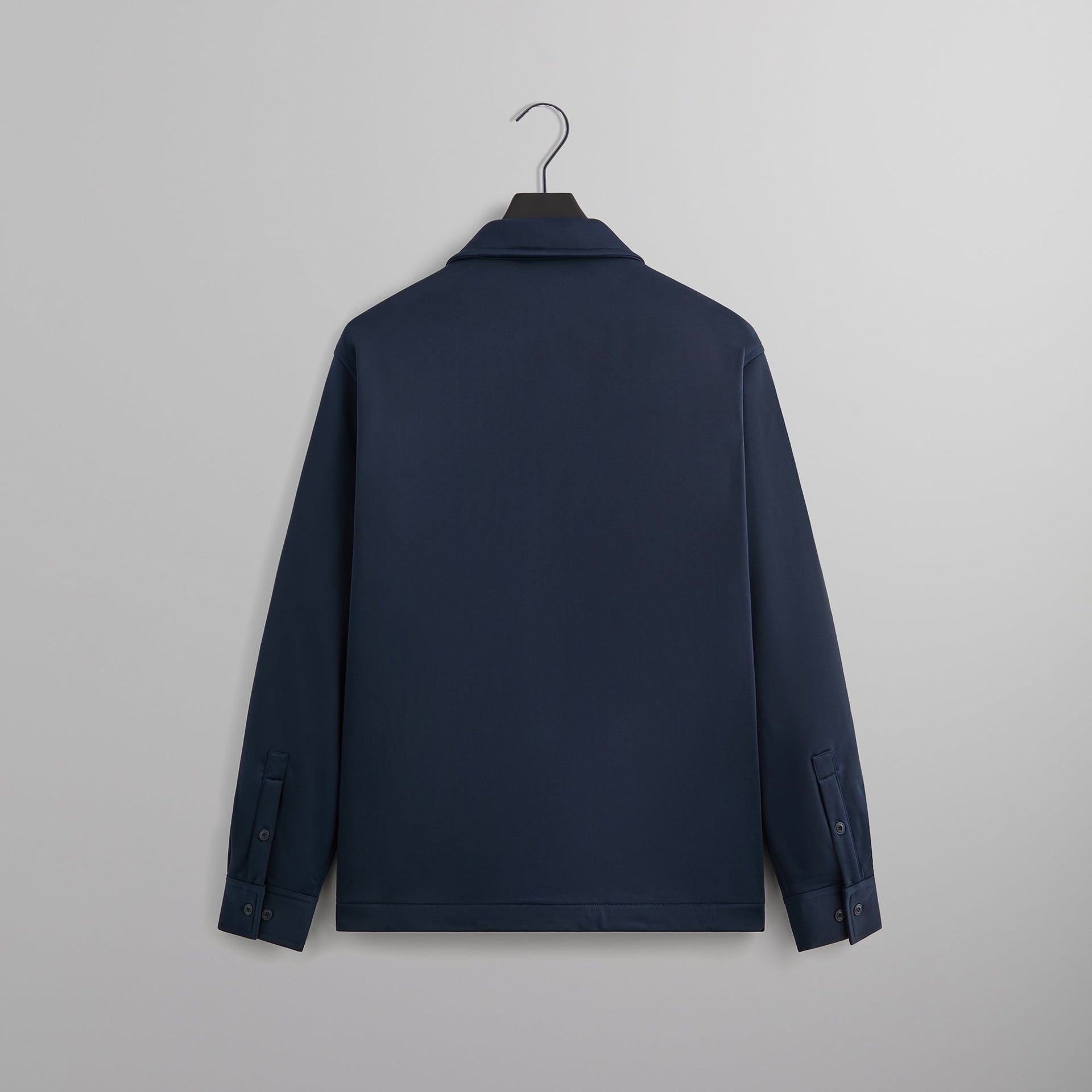 Kith Long Sleeve Boxy Collared Overshirt - Nocturnal